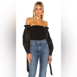 Bliss Bodysuit in Black - Majorelle